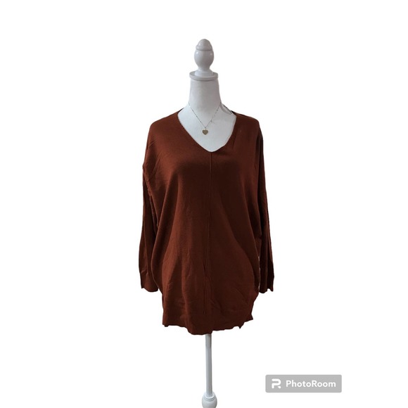 Dreamers Women's  M / L‎  Rust Sweater - Picture 1 of 9